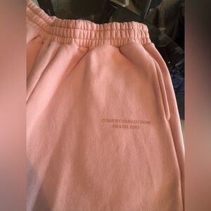 Comfrt Pastel Pink Sweatpants